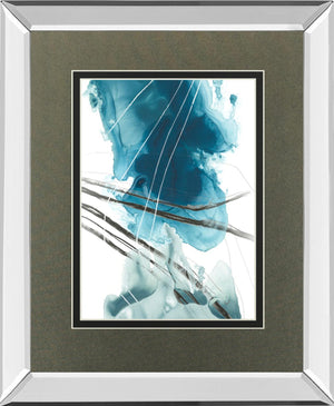 Bella Indigo Ii By June Erica Vess 34X40 Mirror Frame Print