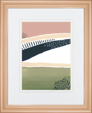 Simple Marks Iii By Regina Moore 34X40 Framed Print