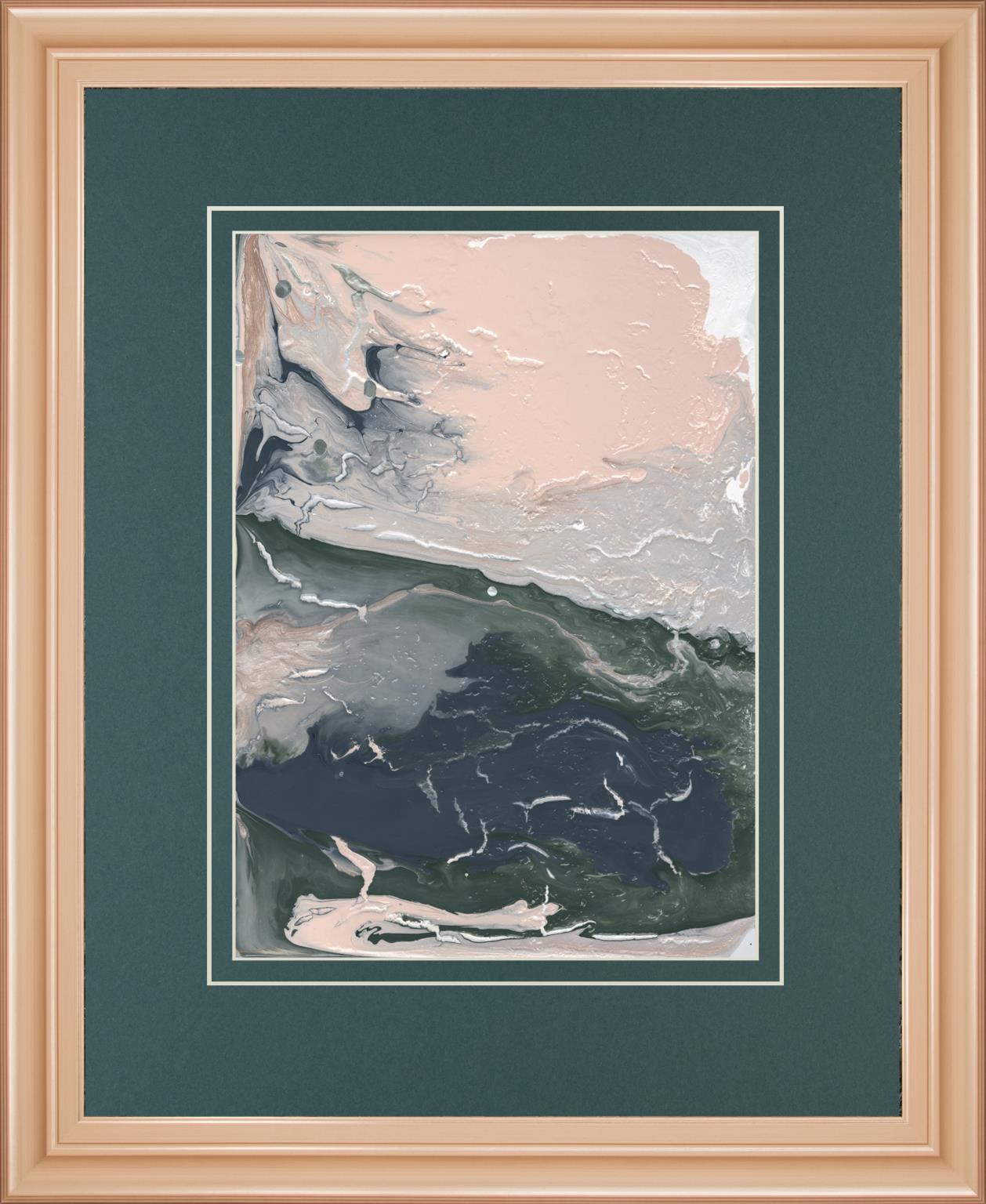 Sage Advice Abstract I By Natalie Sizemore 34X40 Framed Print