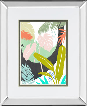 Jazzy Jungle Ii By Annie Warren 34X40 Mirror Frame Print