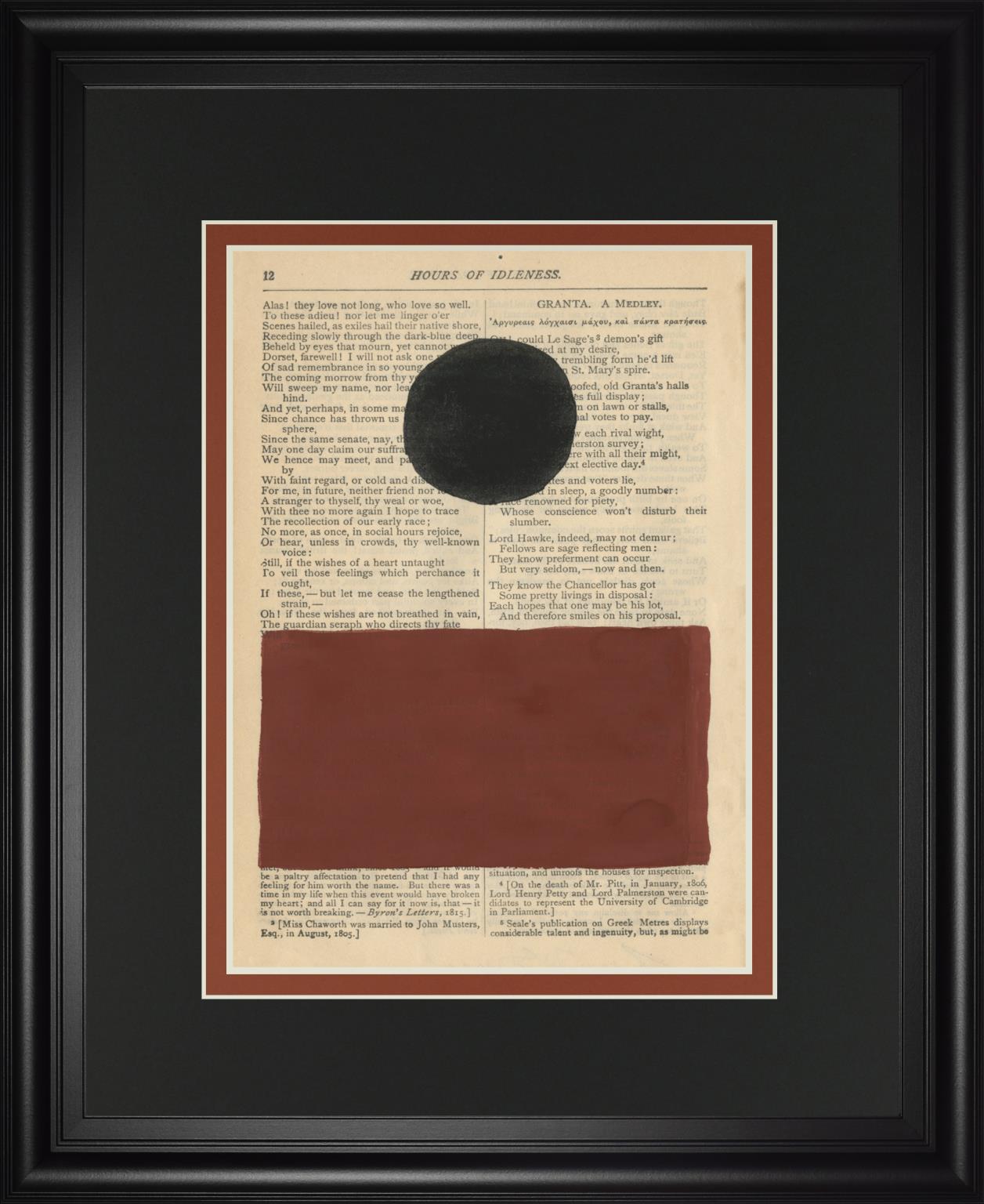 Modern Prose Ii By RenéE W. Stramel 34X40 Framed Print