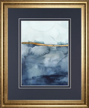 Coastal Horizon I By Victoria Borges 34X40 Framed Print