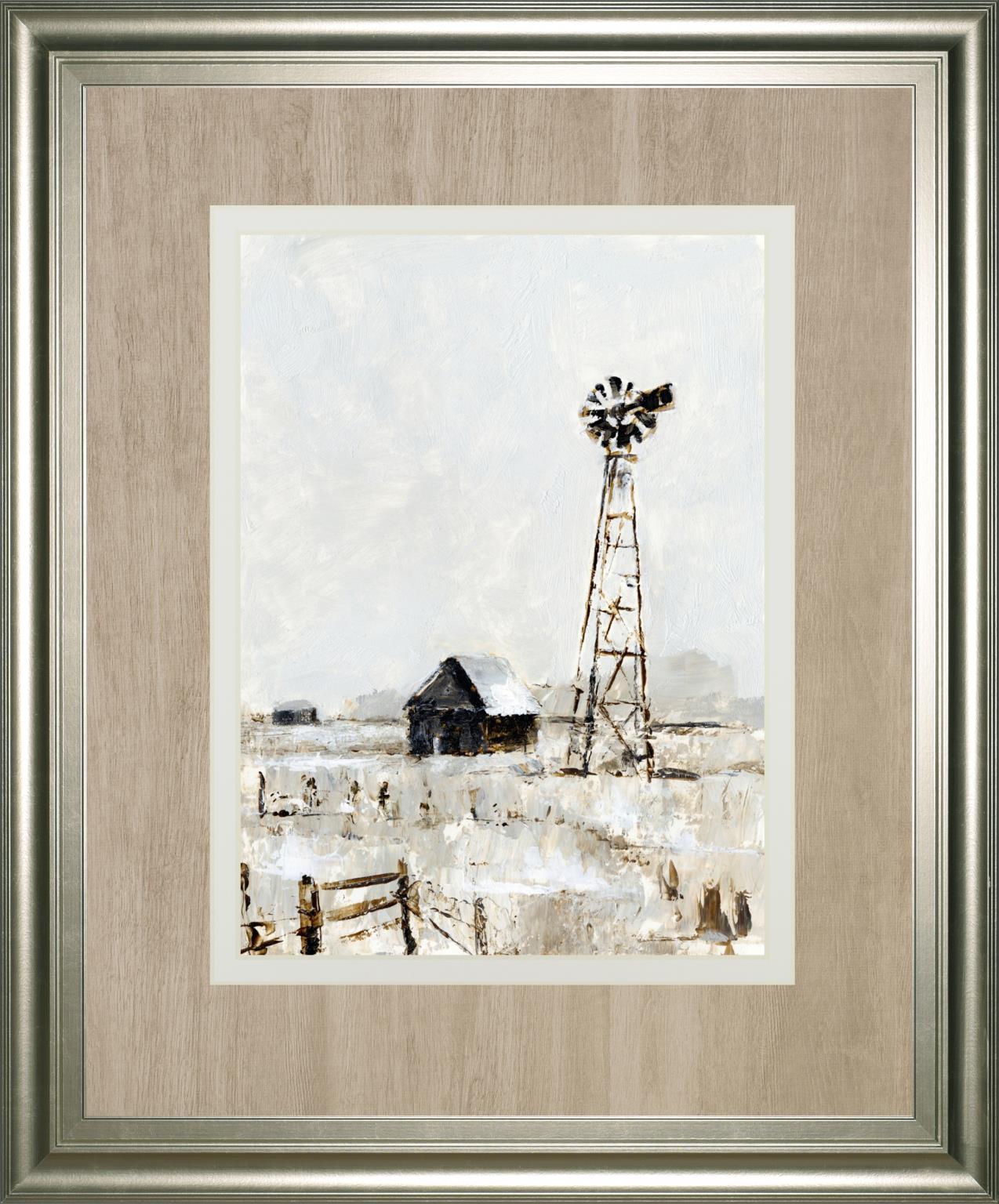Rustic Prairie Ii By Ethan Harper 34X40 Framed Print
