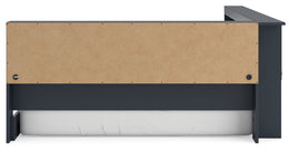 Simmenfort Bookcase Storage Bed