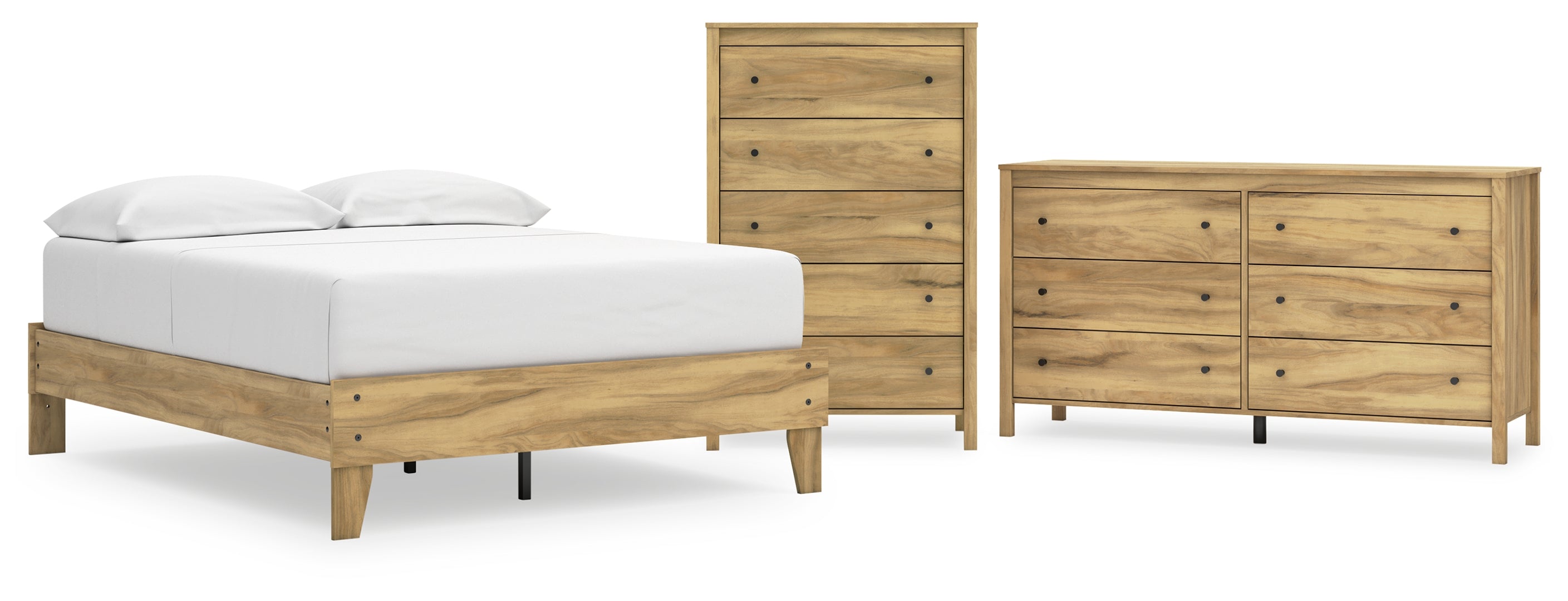 Bermacy Panel Headboard Bedroom Set