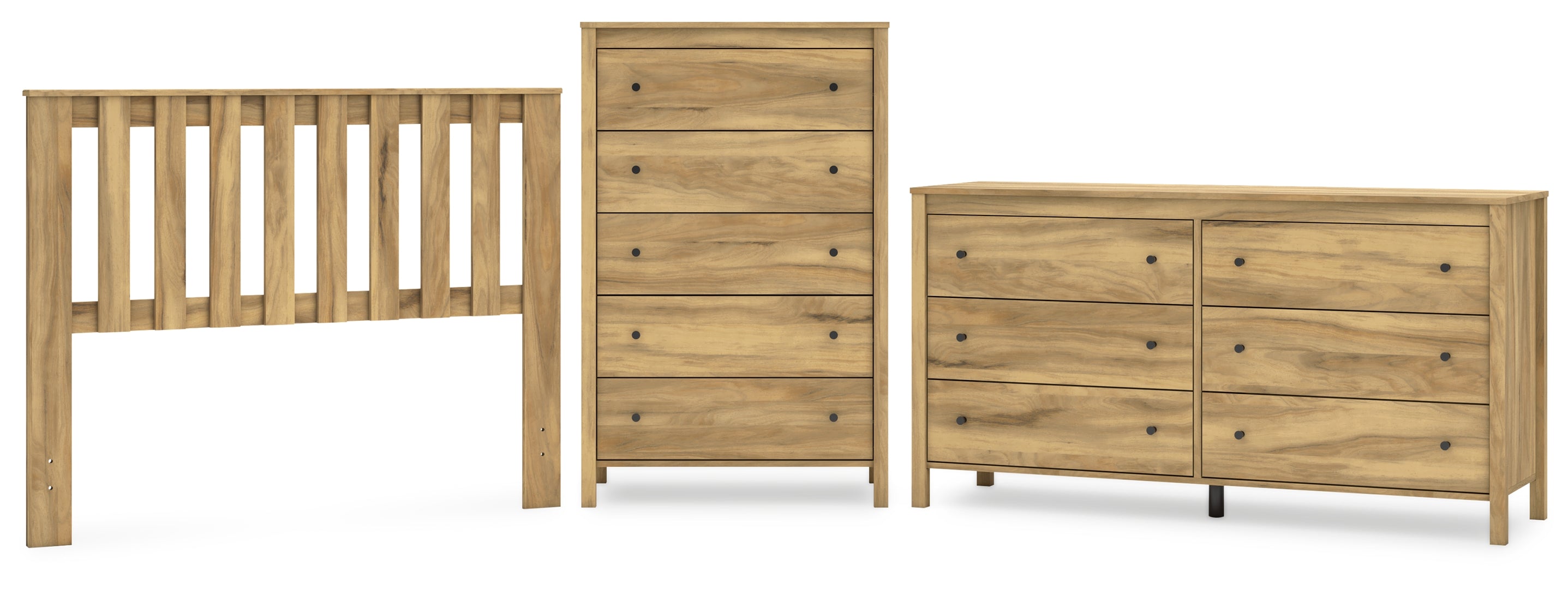 Bermacy Panel Headboard Bedroom Set