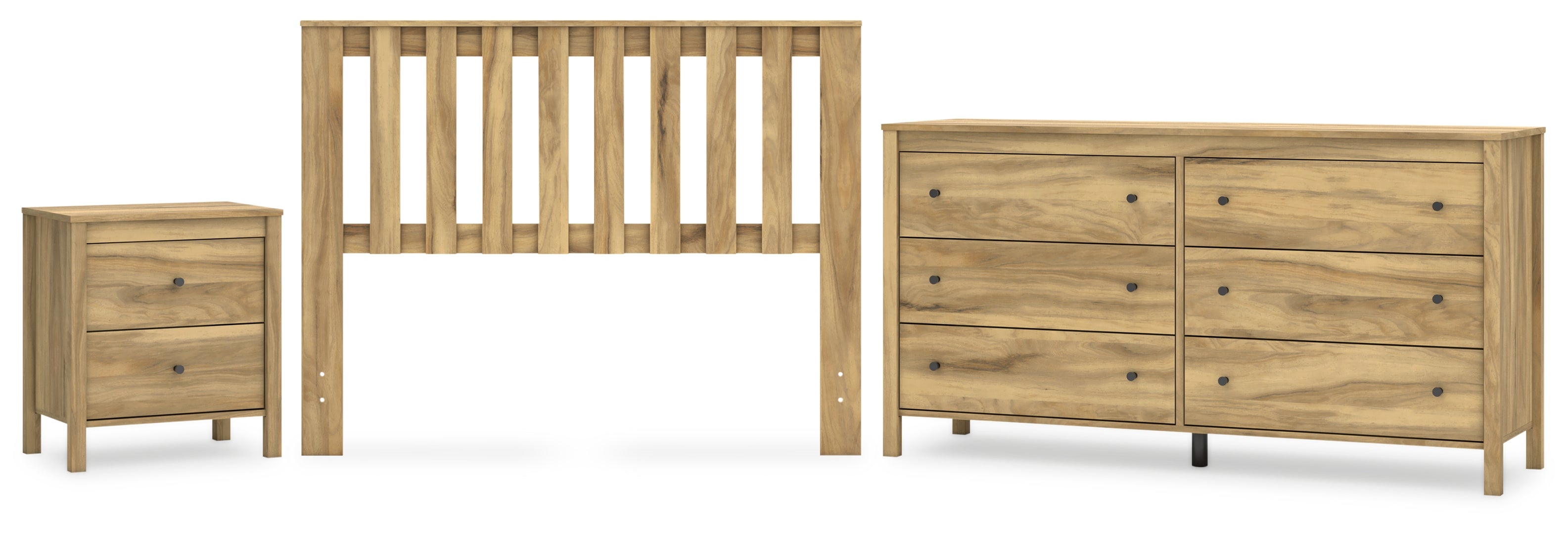 Bermacy Panel Headboard Bedroom Set