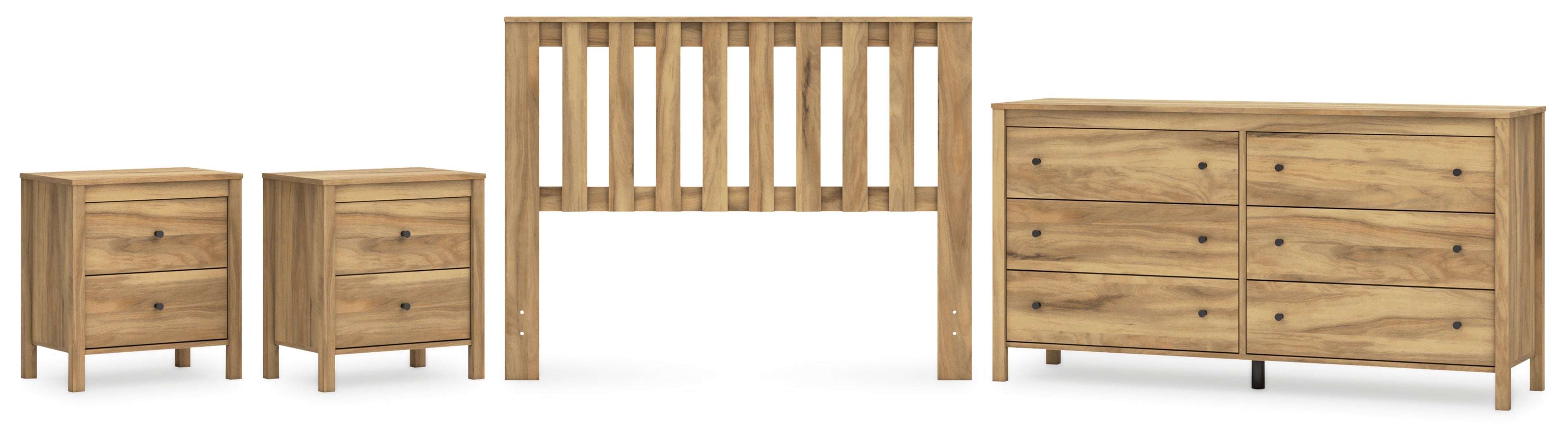 Bermacy Panel Headboard Bedroom Set