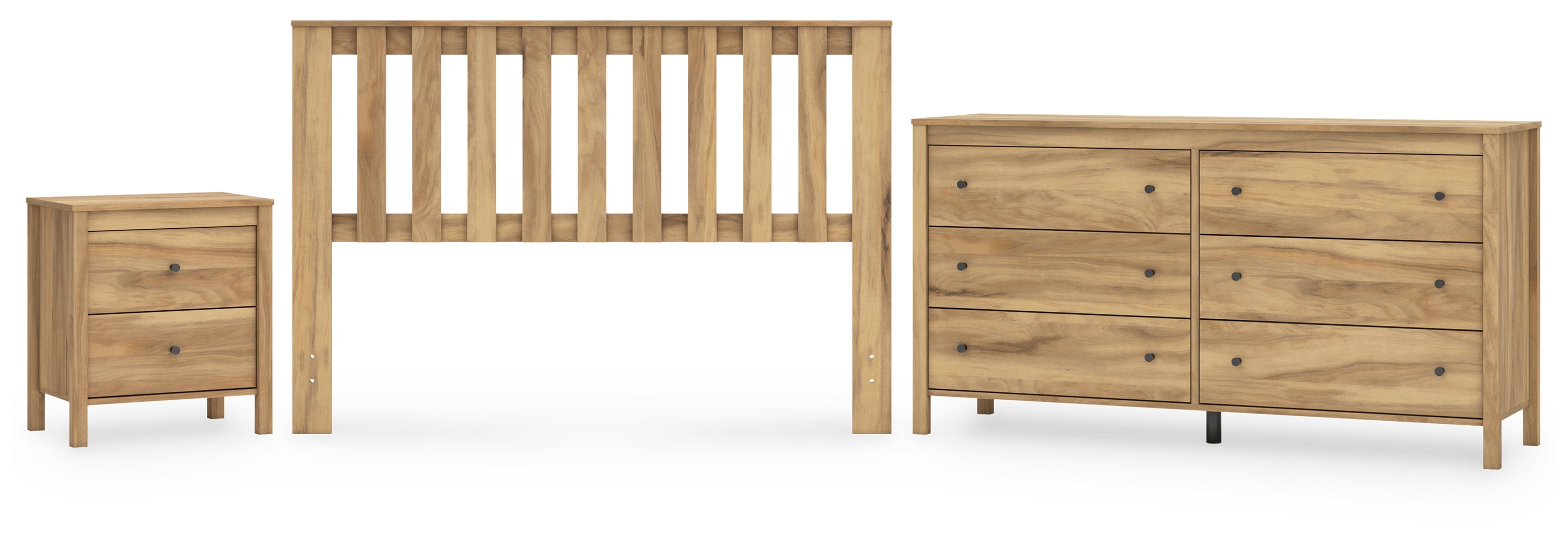 Bermacy Panel Headboard Bedroom Set