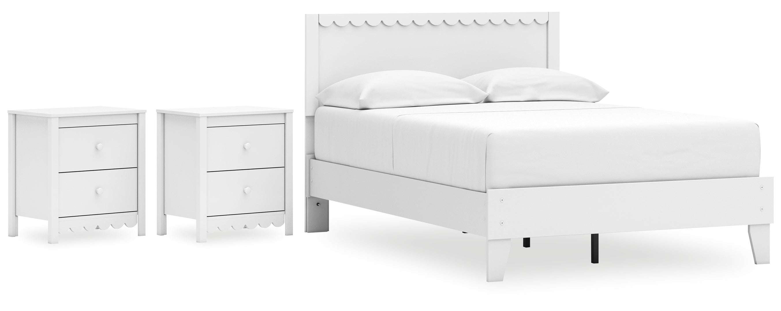 Gerridan White Panel Bedroom Set