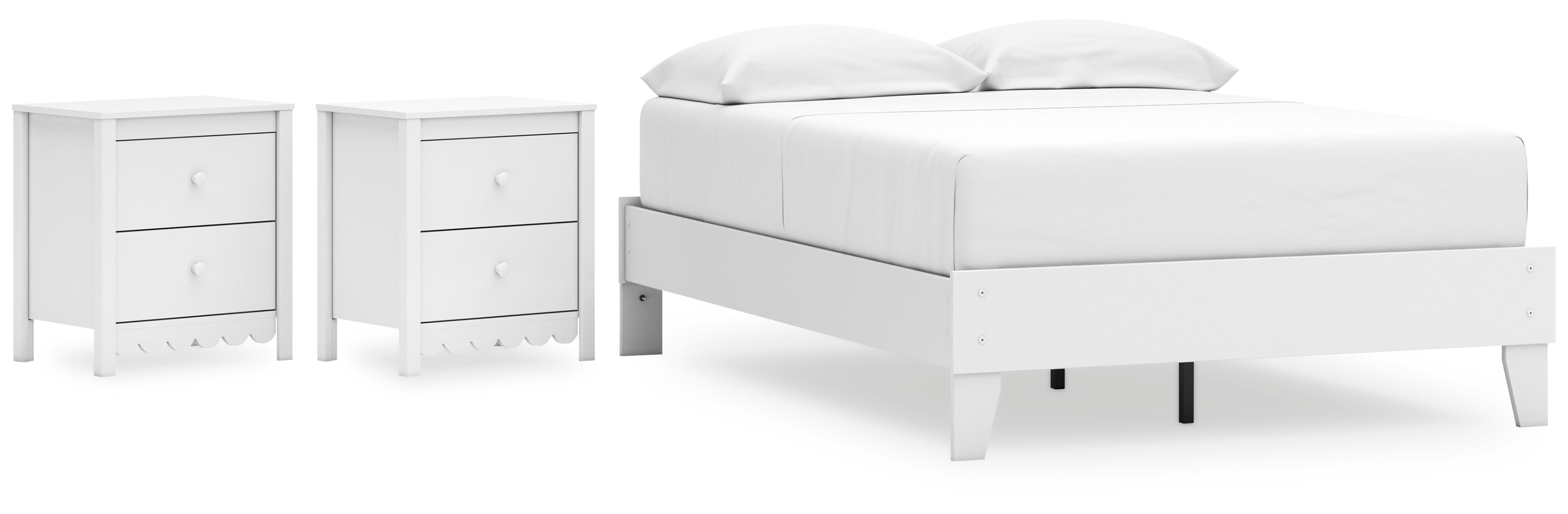 Gerridan White Panel Bedroom Set