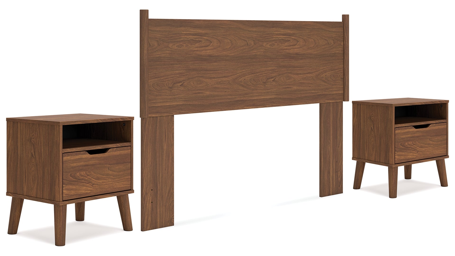 Fordmont Brown Panel Headboard Bedroom Set