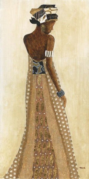Holiday Dress I By Tava Studios (Framed) Giclee Canvas