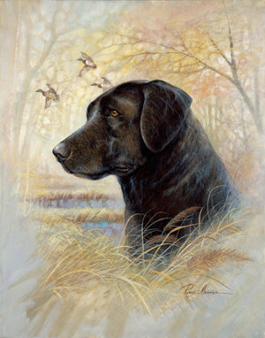 Devoted Friend By Ruane Manning (Small)(Framed) Giclee Canvas
