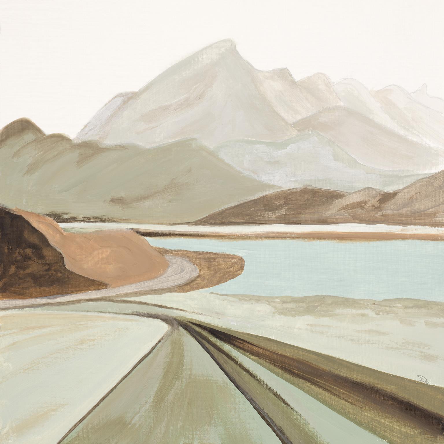 Serene Retorno By Patricia Pinto (Framed)(Small) Giclee Canvas