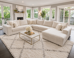 S320 Couduroy Sectional – Limited Time Offer