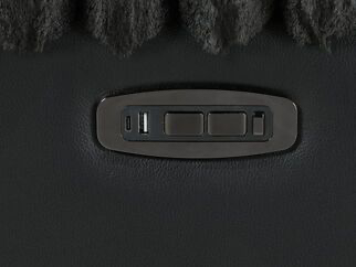 Flash Black Power Reclining Sectional