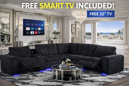 Amelia Onyx Power Reclining Sectional