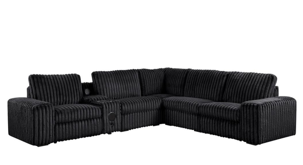 Amelia Onyx Power Reclining Sectional