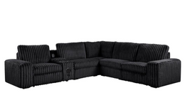 Amelia Onyx Power Reclining Sectional