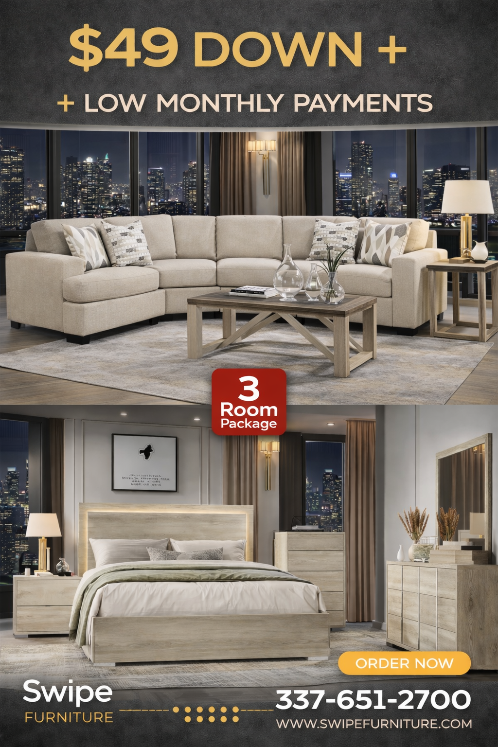 Athena 3 Room Pacakage