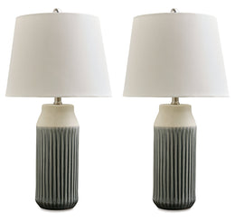 Afener Ceramic Table Lamp (2/CN)