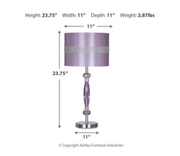 Nyssa Metal Table Lamp (1/CN)