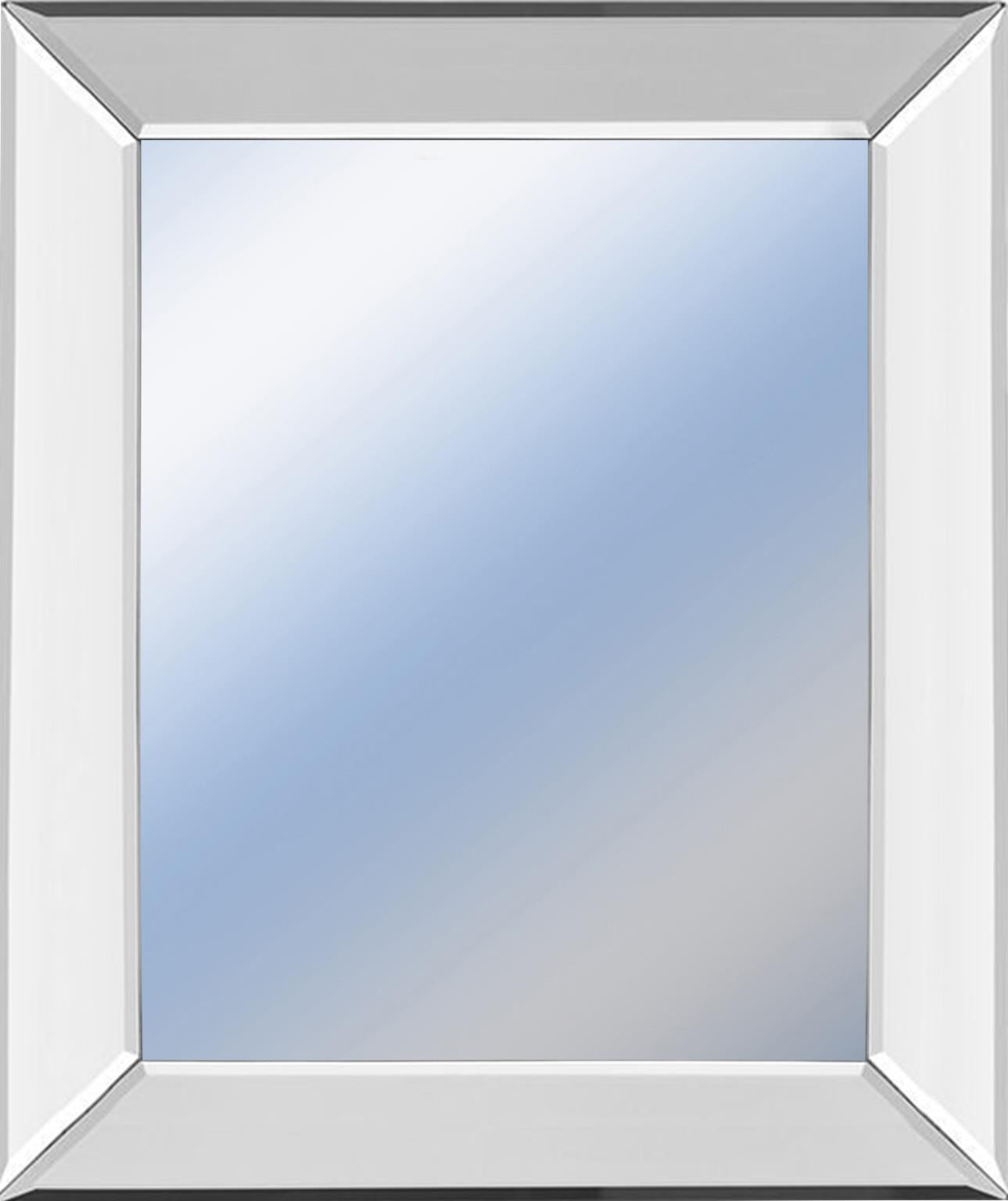 Mirrored Frame Mirror In Mirrored Frame 22X26 22X26 Mirror Frame Print