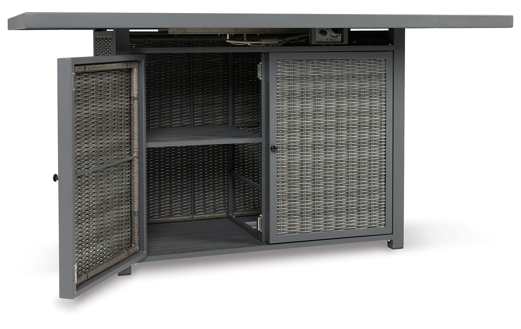 Palazzo Outdoor Bar Table and 6 Barstools