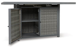 Palazzo Outdoor Bar Table and 6 Barstools