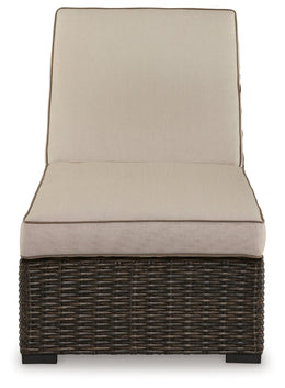 Coastline Bay Ottoman with Cushion