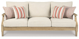 Clare View Outdoor Sofa with Coffee Table