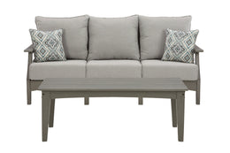 Visola Outdoor Sofa with 2 Lounge Chairs