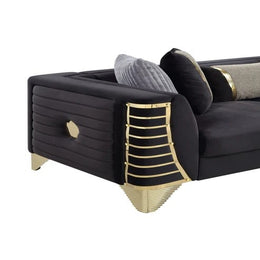 S4020 Donovan (Black) - Sectional