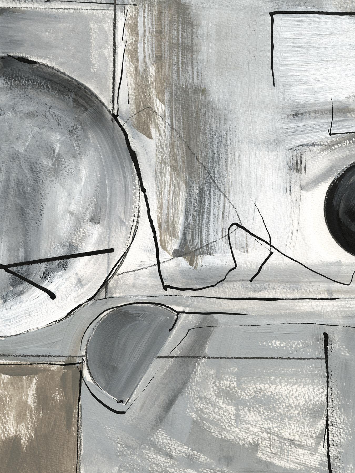 Rounding The Bend Ii By Susan Jill (Small) Giclee Canvas