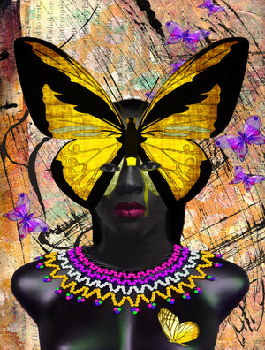 Transformation By Yvonne Coleman Burney (Small) Giclee Canvas