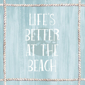 At The Beach By Susan Jill (Small) Giclee Canvas