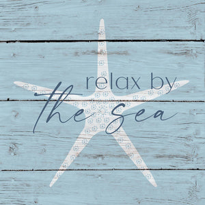 Relax By The Sea By Susan Jill (Small) Giclee Canvas