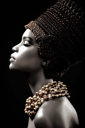 Temp Glass W/Foil - Woman Side Profile Tempered Glass
