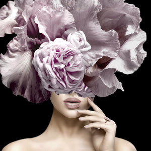Temp Glass W/Foil - Pink Peonie Tempered Glass
