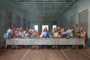 Temp Glass W/Foil - Last Supper Tempered Glass