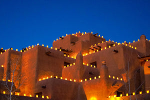 Temp Glass W/ Foil - Santa Fe Lights Adobe Tempered Glass