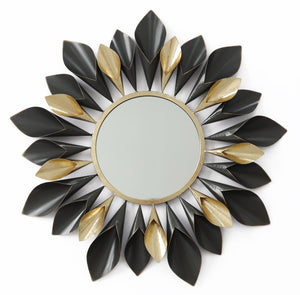 Metal Wall Mirror Mixed Media