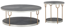 Ranoka Coffee Table with 2 End Tables