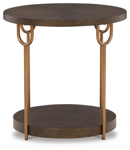 Brazburn Coffee Table with End Table