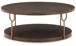 Brazburn Coffee Table with End Table