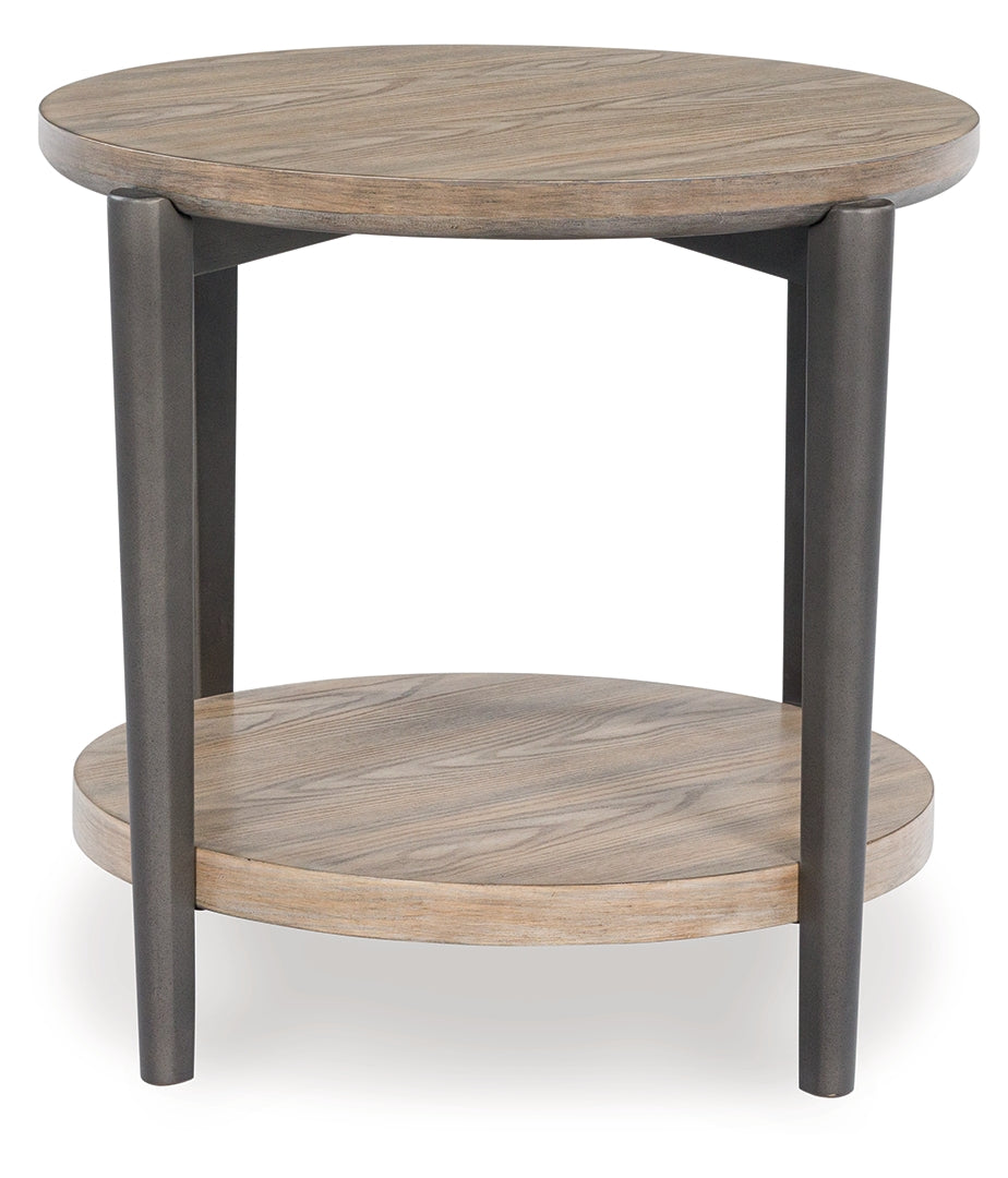 Dyonton Round End Table
