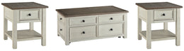 Bolanburg Coffee Table with End Table