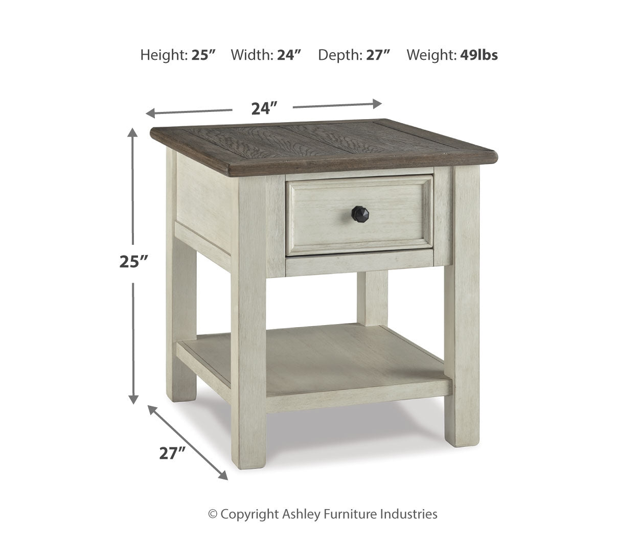Bolanburg 2 End Tables