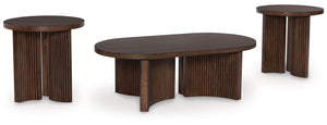 Korestone Coffee Table with 2 End Tables